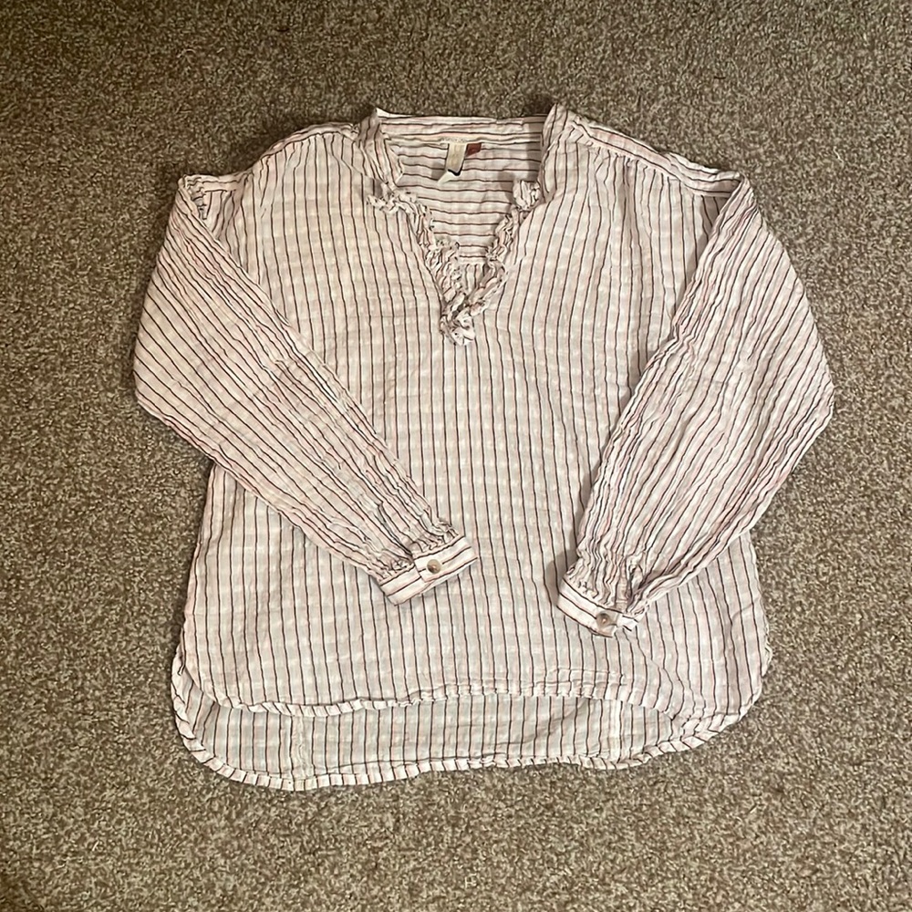 Anthropologie Brand Pilcro Striped Blouse